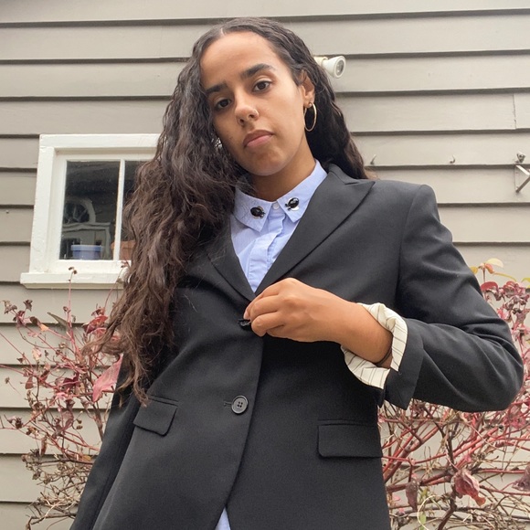 Theory - Wool Blazer - Picture 1 of 7